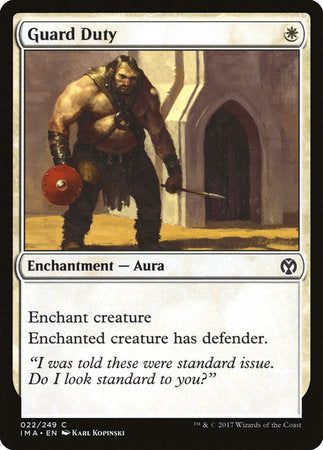 Guard Duty [Iconic Masters] | Eastridge Sports Cards & Games