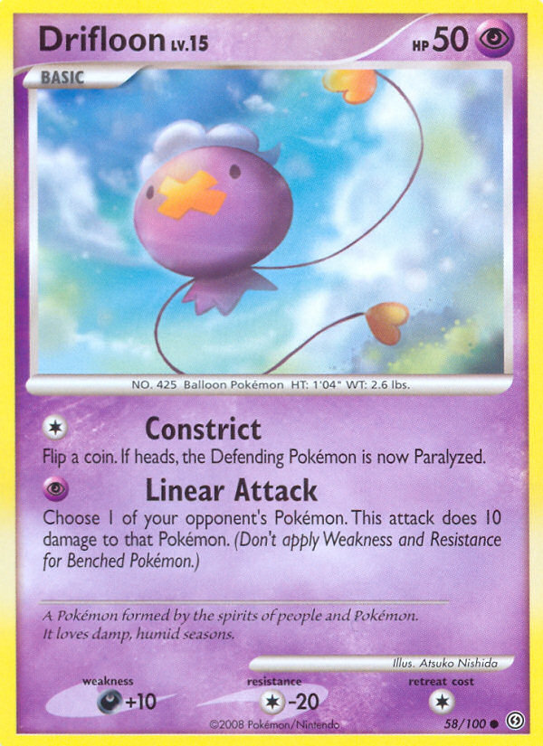 Drifloon (58/100) [Diamond & Pearl: Stormfront] | Eastridge Sports Cards & Games