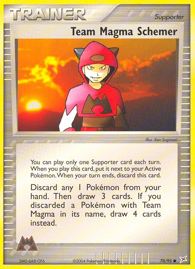 Team Magma Schemer (70/95) [EX: Team Magma vs Team Aqua] | Eastridge Sports Cards & Games