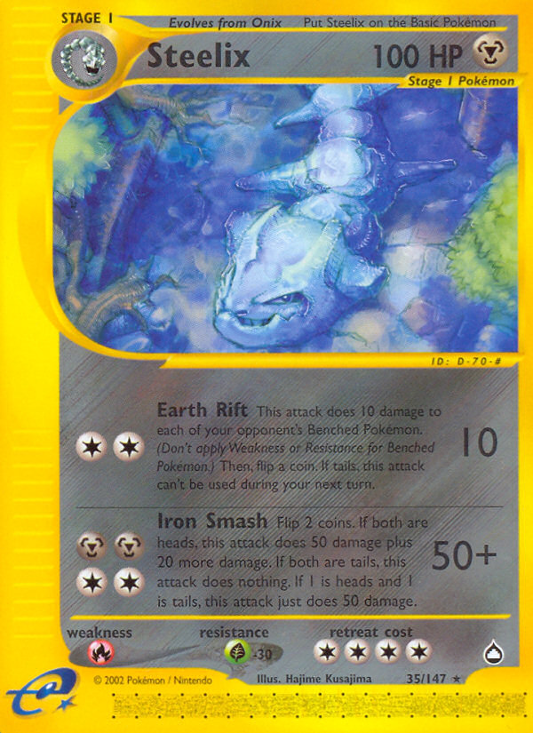 Steelix (35/147) [Aquapolis] | Eastridge Sports Cards & Games