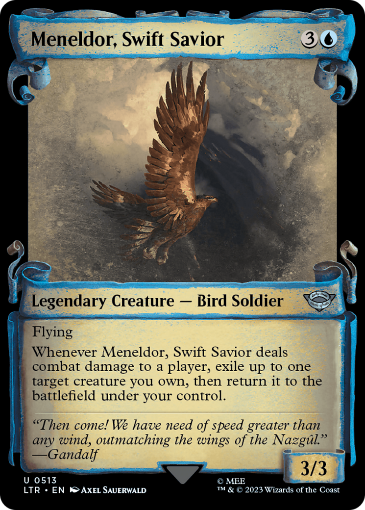 Meneldor, Swift Savior [The Lord of the Rings: Tales of Middle-Earth Showcase Scrolls] | Eastridge Sports Cards & Games