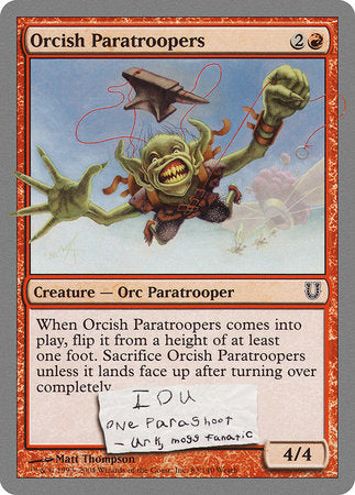 Orcish Paratroopers [Unhinged] | Eastridge Sports Cards & Games