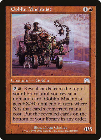 Goblin Machinist [Onslaught] | Eastridge Sports Cards & Games