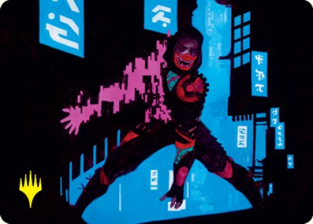Return to Action Art Card (Gold-Stamped Signature) [Kamigawa: Neon Dynasty Art Series] | Eastridge Sports Cards & Games