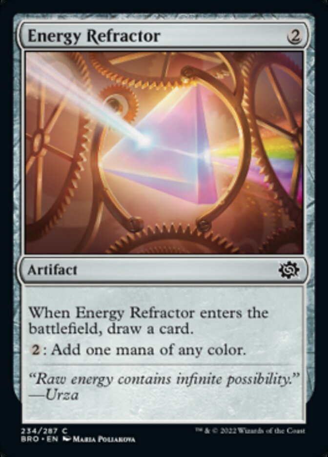 Energy Refractor [The Brothers' War] | Eastridge Sports Cards & Games