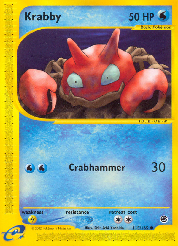 Krabby (115/165) [Expedition: Base Set] | Eastridge Sports Cards & Games