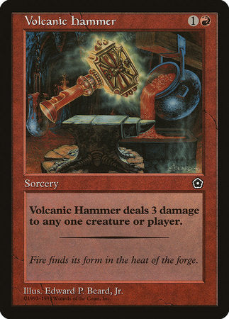 Volcanic Hammer [Portal Second Age] | Eastridge Sports Cards & Games