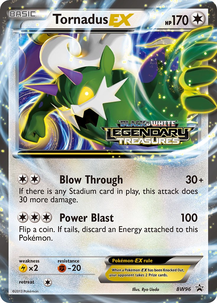 Tornadus EX (BW96) [Black & White: Black Star Promos] | Eastridge Sports Cards & Games