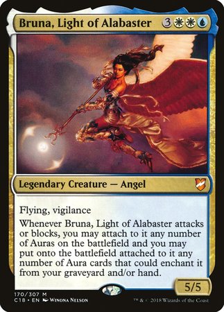 Bruna, Light of Alabaster [Commander 2018] | Eastridge Sports Cards & Games