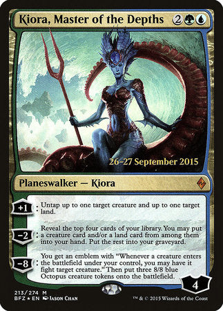 Kiora, Master of the Depths [Battle for Zendikar Promos] | Eastridge Sports Cards & Games