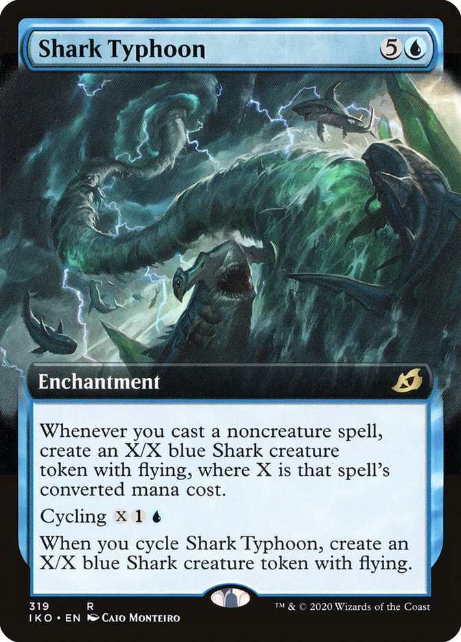 Shark Typhoon (Extended Art) [Ikoria: Lair of Behemoths] | Eastridge Sports Cards & Games