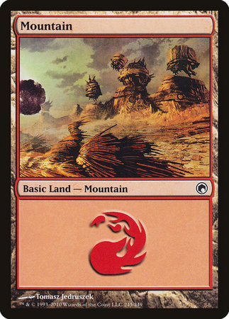 Mountain (245) [Scars of Mirrodin] | Eastridge Sports Cards & Games