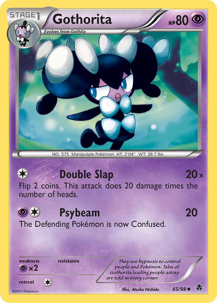 Gothorita (45/98) [Black & White: Emerging Powers] | Eastridge Sports Cards & Games