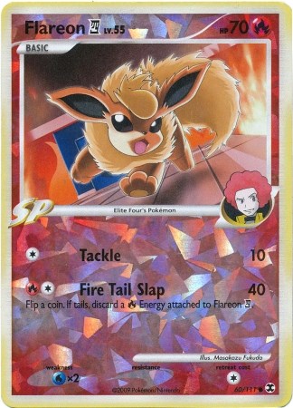 Flareon (60/111) (Cracked Ice) [Platinum: Rising Rivals] | Eastridge Sports Cards & Games