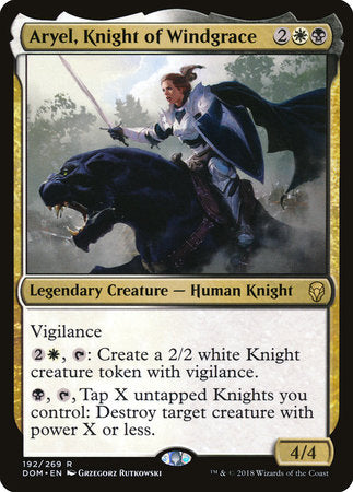 Aryel, Knight of Windgrace [Dominaria] | Eastridge Sports Cards & Games