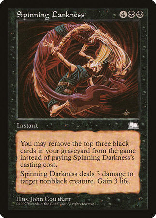Spinning Darkness [Weatherlight] | Eastridge Sports Cards & Games