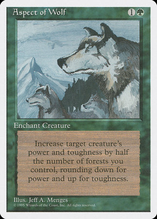 Aspect of Wolf [Fourth Edition] | Eastridge Sports Cards & Games