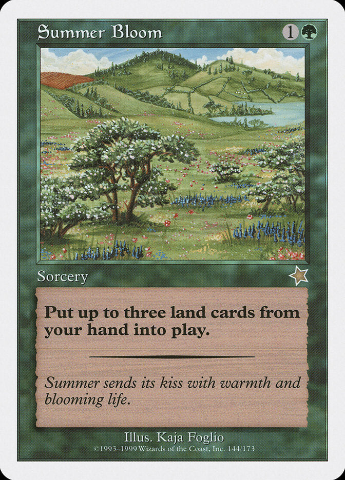 Summer Bloom [Starter 1999] | Eastridge Sports Cards & Games