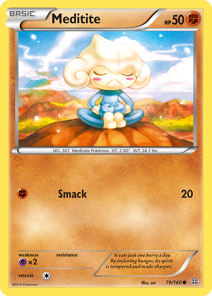 Meditite (79/160) [XY: Primal Clash] | Eastridge Sports Cards & Games