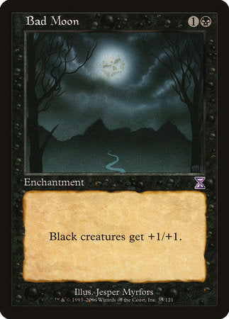 Bad Moon [Time Spiral Timeshifted] | Eastridge Sports Cards & Games