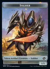 Powerstone // Soldier (008) Double-Sided Token [The Brothers' War Tokens] | Eastridge Sports Cards & Games