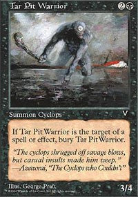 Tar Pit Warrior [Visions] | Eastridge Sports Cards & Games