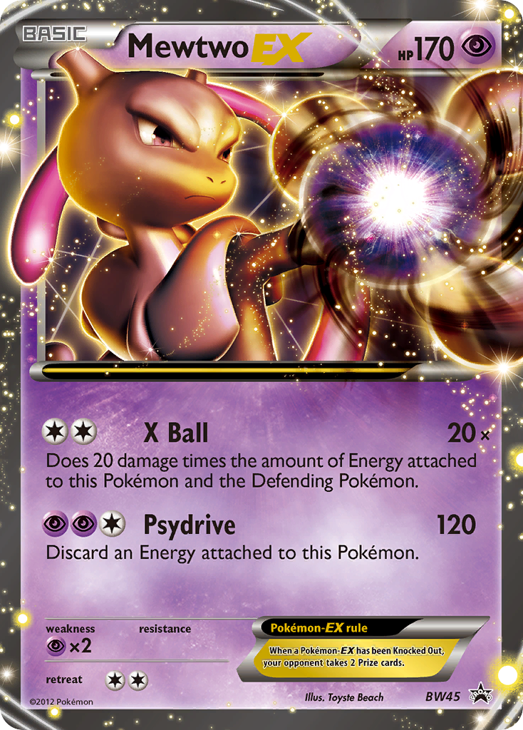 Mewtwo EX (BW45) [Black & White: Black Star Promos] | Eastridge Sports Cards & Games