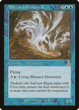 Blizzard Elemental [Urza's Destiny] | Eastridge Sports Cards & Games