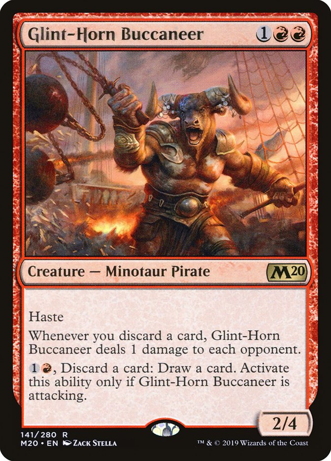 Glint-Horn Buccaneer [Core Set 2020] | Eastridge Sports Cards & Games