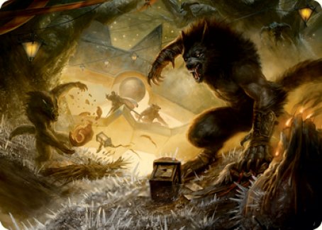 Storm the Festival Art Card [Innistrad: Midnight Hunt Art Series] | Eastridge Sports Cards & Games