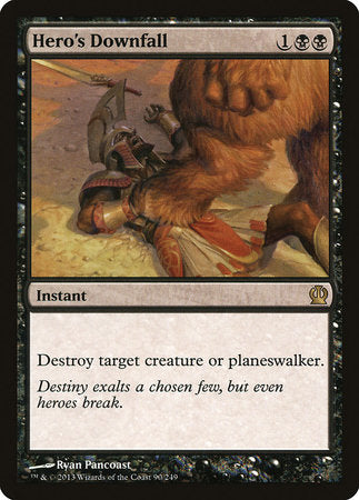 Hero's Downfall [Theros] | Eastridge Sports Cards & Games