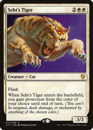 Seht's Tiger [Commander 2017] | Eastridge Sports Cards & Games