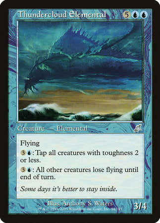 Thundercloud Elemental [Scourge] | Eastridge Sports Cards & Games