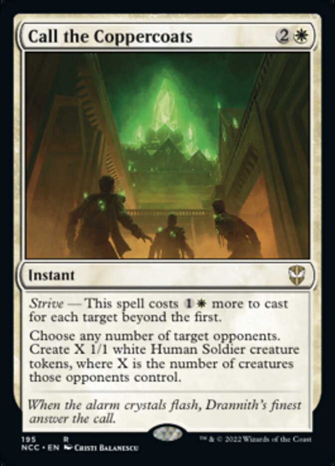 Call the Coppercoats [Streets of New Capenna Commander] | Eastridge Sports Cards & Games