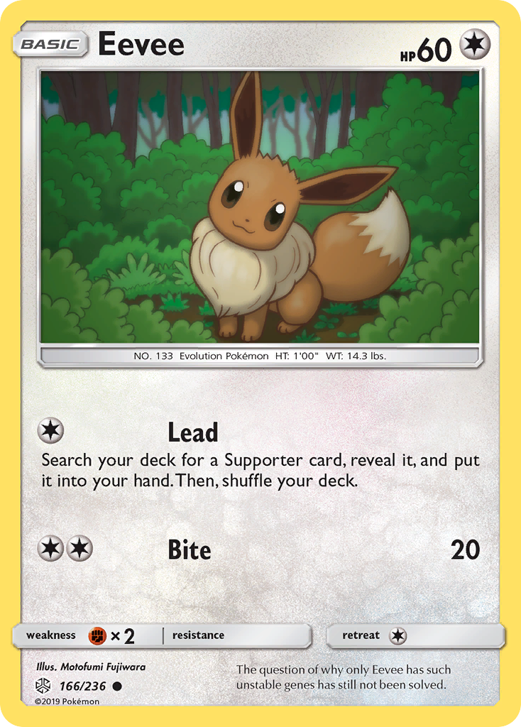 Eevee (166/236) [Sun & Moon: Cosmic Eclipse] | Eastridge Sports Cards & Games