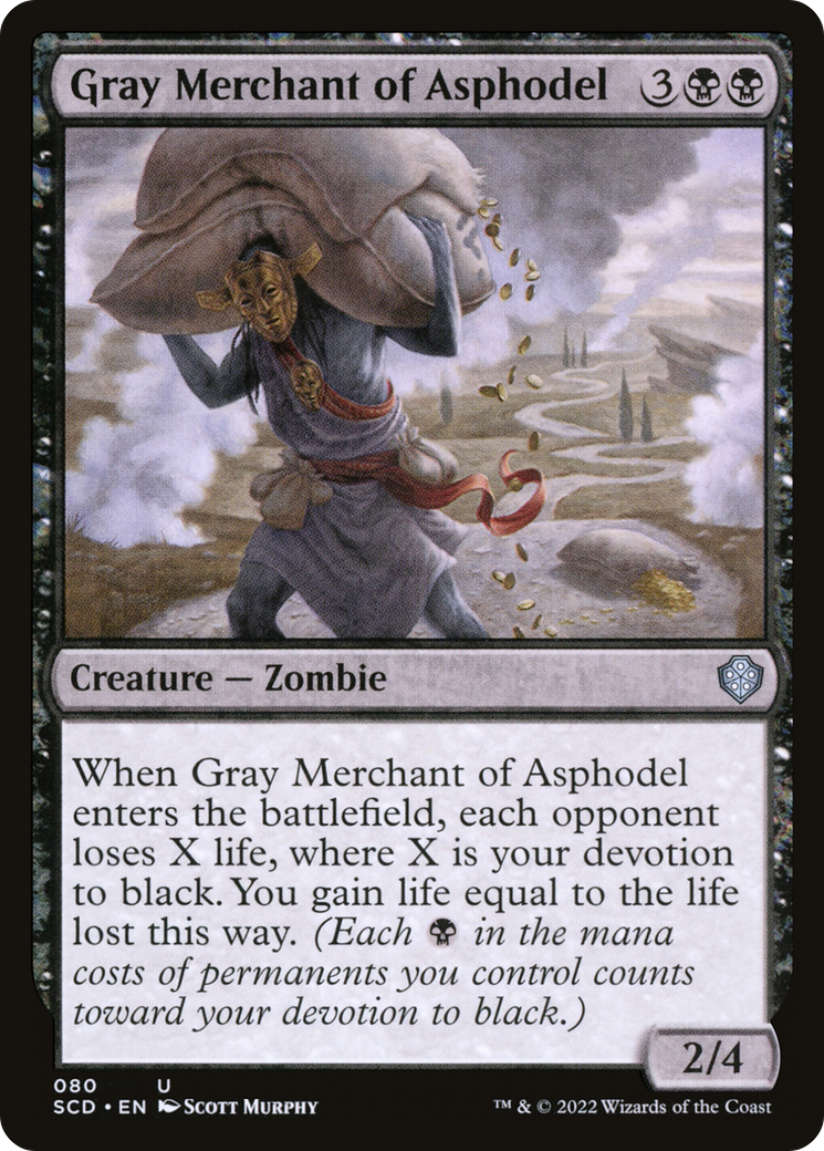 Gray Merchant of Asphodel [Starter Commander Decks] | Eastridge Sports Cards & Games