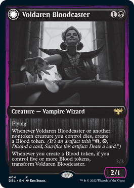 Voldaren Bloodcaster // Bloodbat Summoner [Innistrad: Double Feature] | Eastridge Sports Cards & Games