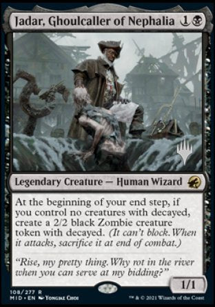 Jadar, Ghoulcaller of Nephalia (Promo Pack) [Innistrad: Midnight Hunt Promos] | Eastridge Sports Cards & Games