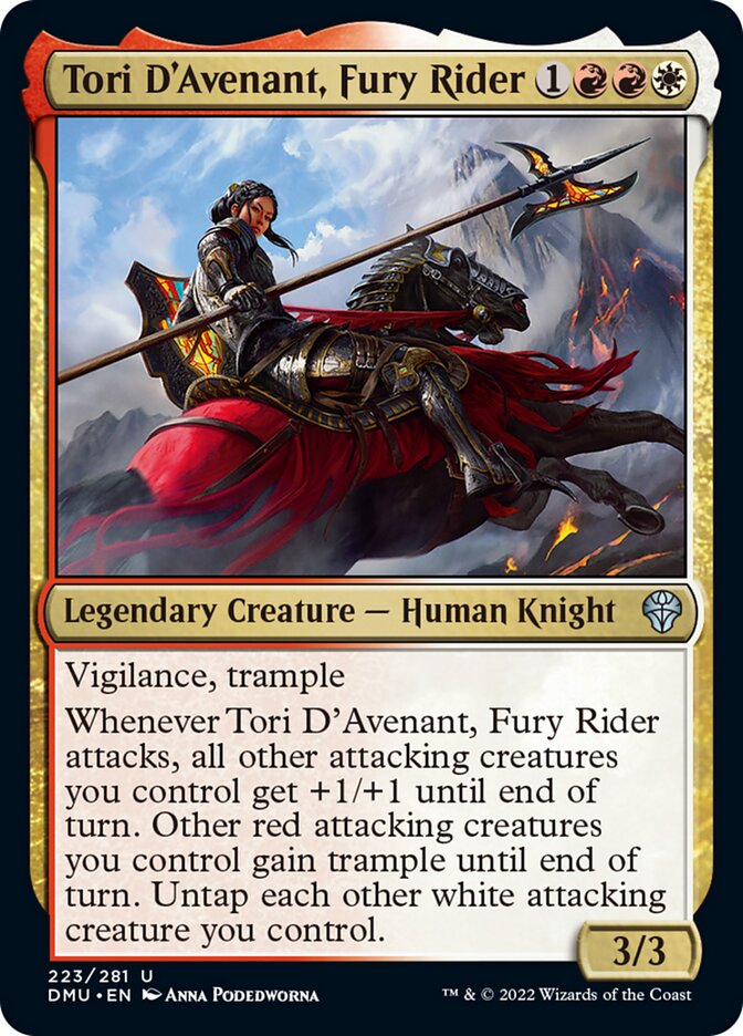 Tori D'Avenant, Fury Rider [Dominaria United] | Eastridge Sports Cards & Games