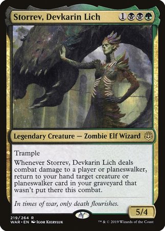 Storrev, Devkarin Lich [War of the Spark] | Eastridge Sports Cards & Games