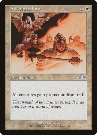 Absolute Law [Urza's Saga] | Eastridge Sports Cards & Games