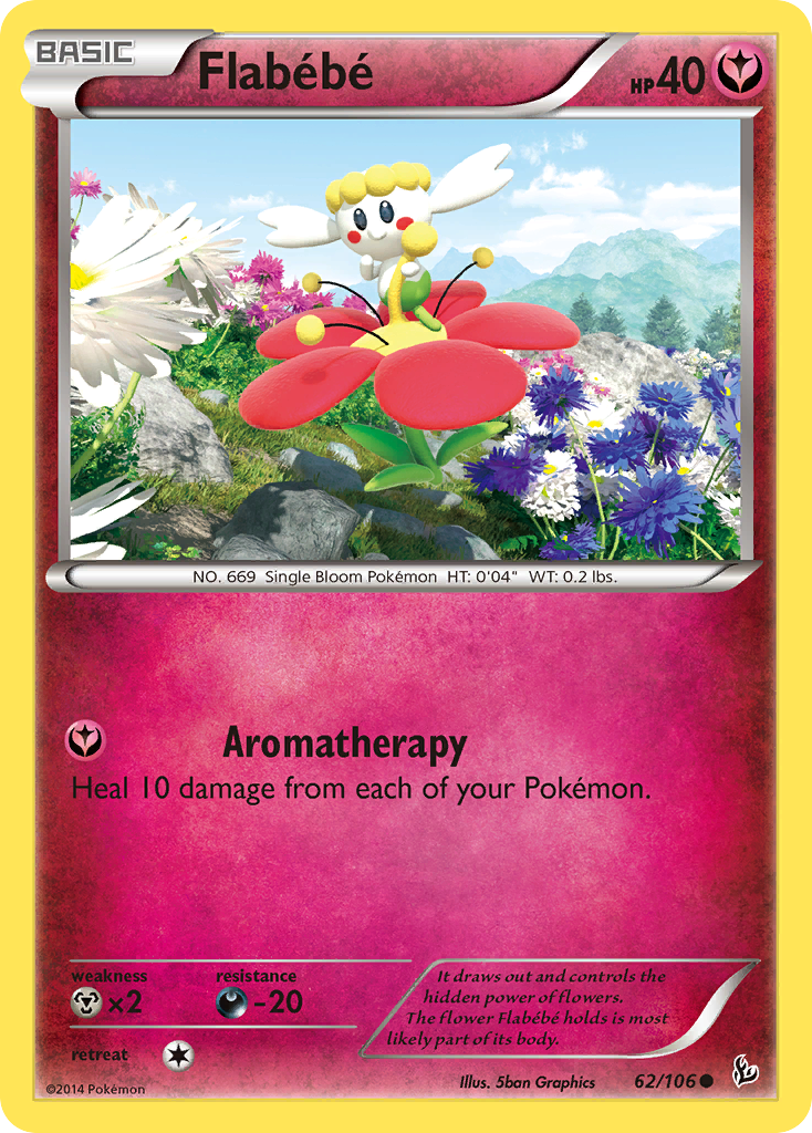 Flabebe (62/106) [XY: Flashfire] | Eastridge Sports Cards & Games