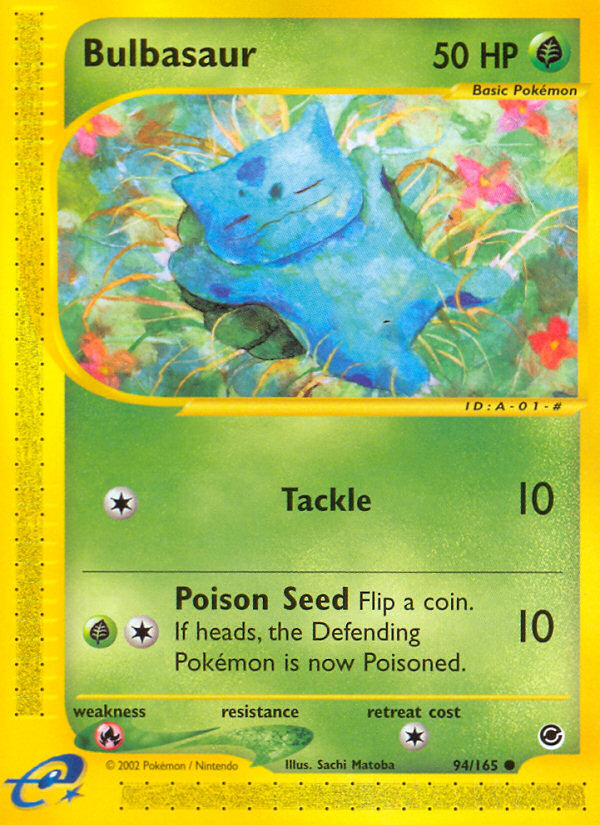 Bulbasaur (94/165) [Expedition: Base Set] | Eastridge Sports Cards & Games