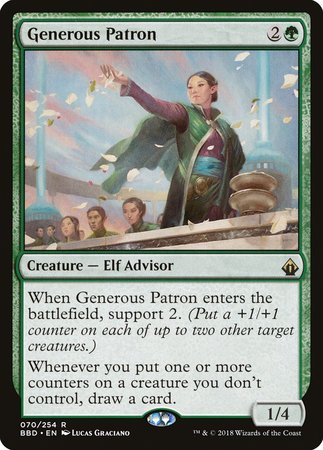 Generous Patron [Battlebond] | Eastridge Sports Cards & Games