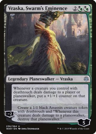 Vraska, Swarm's Eminence [War of the Spark] | Eastridge Sports Cards & Games