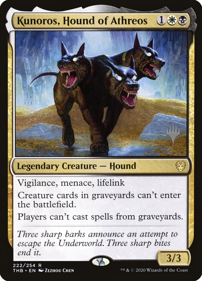 Kunoros, Hound of Athreos (Promo Pack) [Theros Beyond Death Promos] | Eastridge Sports Cards & Games