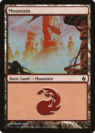 Mountain (31) [Premium Deck Series: Fire and Lightning] | Eastridge Sports Cards & Games