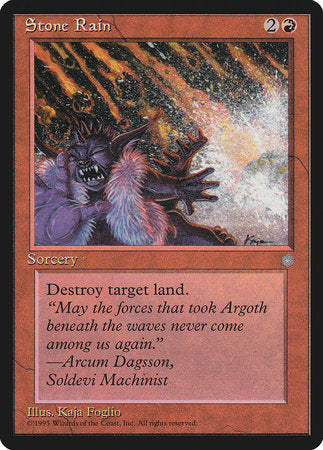Stone Rain [Ice Age] | Eastridge Sports Cards & Games