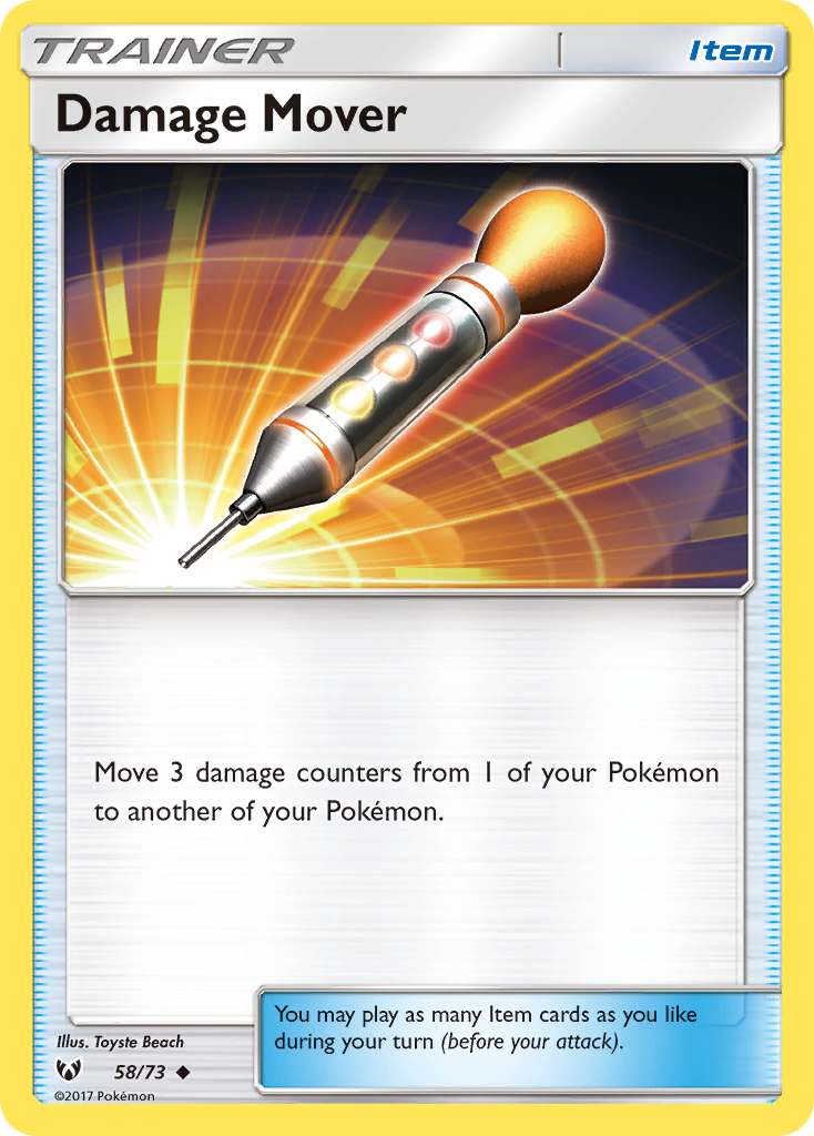 Damage Mover (58/73) [Sun & Moon: Shining Legends] | Eastridge Sports Cards & Games