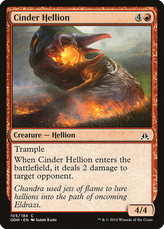 Cinder Hellion [Oath of the Gatewatch] | Eastridge Sports Cards & Games